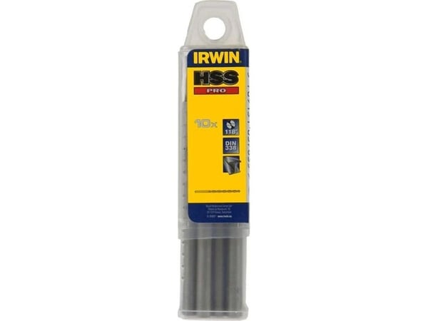IRWIN 10502286, Drill, Drill bit set, 5,5 mm, 93 mm, Plast, Myk metall, Tre, 5,7 cm