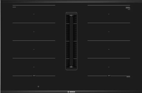 PXX875D67E - Series | 8 - Induksjonstopp med avtrekkshette - 80 cm - Fleksisoner - Automatisk justering av sugekraft - HomeConnect - 42 db - 622 m3...