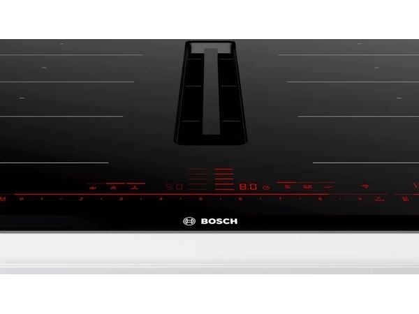 PXX875D67E - Series | 8 - Induksjonstopp med avtrekkshette - 80 cm - Fleksisoner - Automatisk justering av sugekraft - HomeConnect - 42 db - 622 m3...