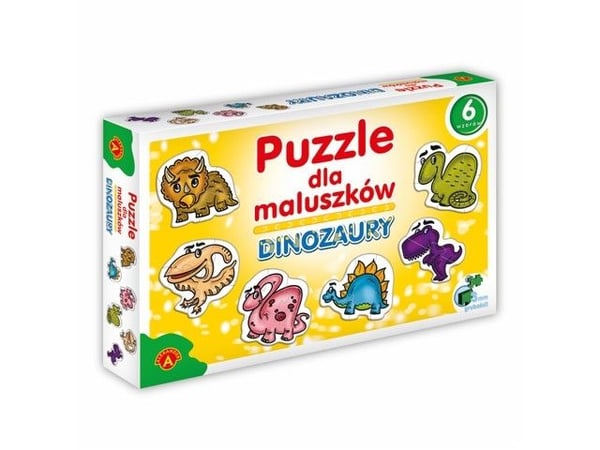 Puslespill for babyer - Dinosaurer 27 elementer