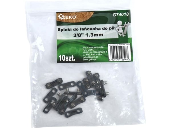 Geko kjettingklips til motorsag 3,8" 1,3 mm (G74018) Geko kjettingklips til motorsag 3,8" 1,3 mm (G74018)