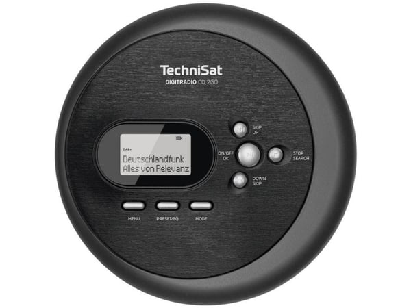 TechniSat DigitRadio CD 2GO BT - CD-spiller - sort