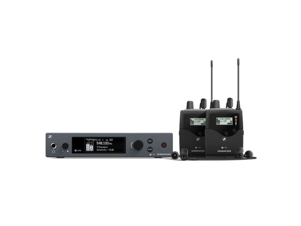 SENNHEISER EW IEM G4-TWIN-A trådlöst stereoövervakningssystem Twin Set (Twin Set)