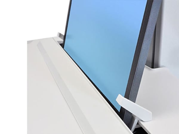 Ergotron StyleView - Vogn - åpen arkitektur - for notebook / tastatur / mus - medisinsk - aluminium, forsinket stål, kvalitetsplast - grå, hvit, po...
