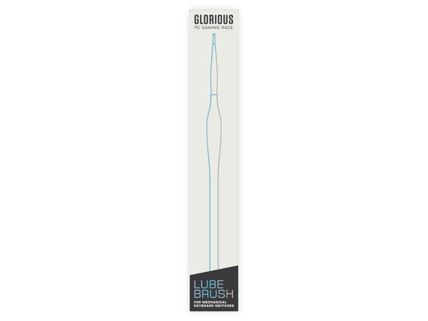 Glorious PC Gaming Race Lube Brush, Lube brush, Nylon, 139,7 mm, Gult