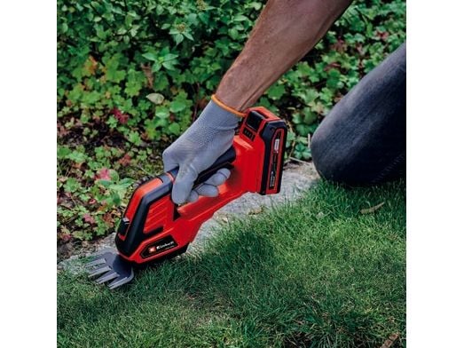 Einhell GE-CG 18/100, 8 mm, 20 cm, 10 cm, Sort, Rød, Lithium-Ion (Li-Ion), 18 V