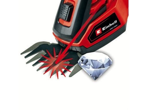 Einhell GE-CG 18/100, 8 mm, 20 cm, 10 cm, Sort, Rød, Lithium-Ion (Li-Ion), 18 V