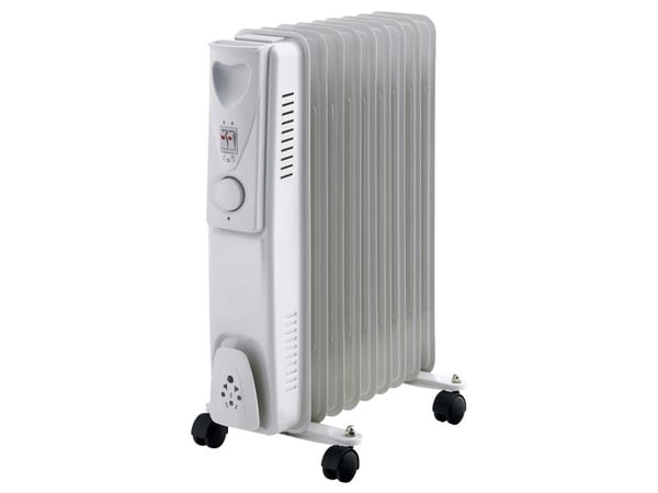 Gripo olietradiator 2000W - Med termostat, 1,5m kabel m/Schuko-stik, 3 indstil. Gripo olietradiator 2000W - Med termostat, 1,5m kabel m/Schuko-stik, 3 indstil.