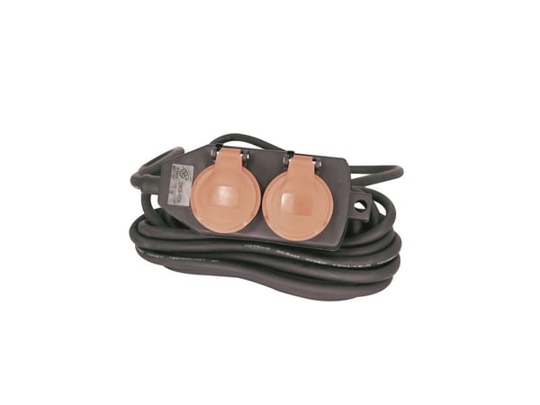 GRIPO-kaapelisarja neopreenistä 5m maadoituksella ja 4x220V pistorasialla 3x1,5mm² - 2071225 - 2071225