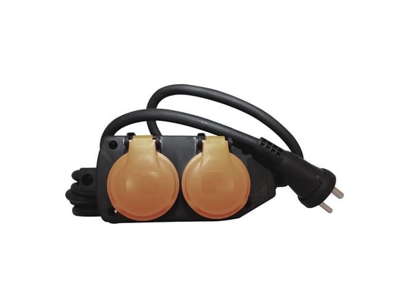GRIPO-kaapelisarja neopreenistä 5m maadoituksella ja 4x220V pistorasialla 3x1,5mm² - 2071225 - 2071225
