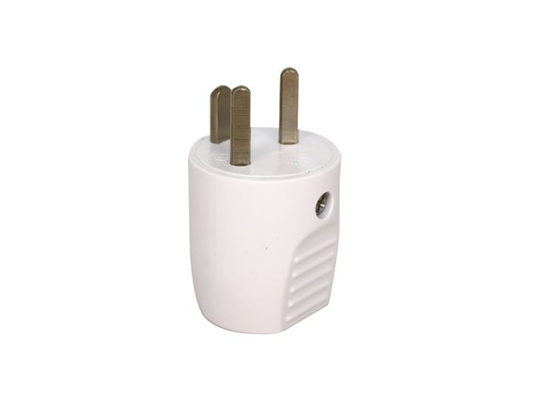 GRIPO stikprop EDB rund lige hvid - 2094101