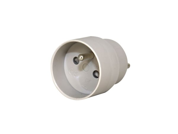 GRIPO hybridstikprop grå Schuko/DK - 2094124