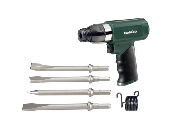 Metabo DMH 30 sett pneumatisk meiselhammer 1/4" (6,3 mm) 6,2 bar inkl. koffert (6.04115.50)