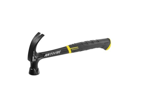 Stanley FMHT1-51275, Timpurinvasara, Terästä, Kumi, Musta, Keltainen, 130 mm, 30 mm