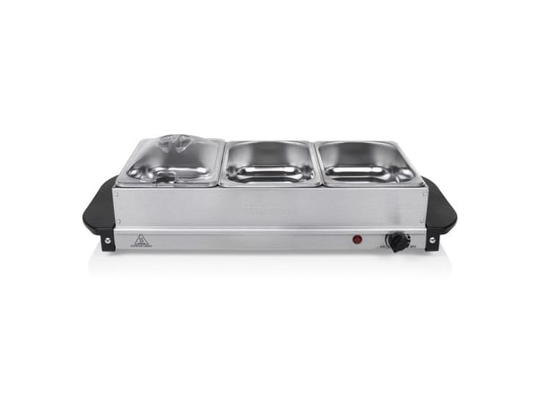 Tristar BP-6283 Buffetserver - 200 W - 230 V - 50 / 60 Hz - Sort - Rustfritt stål - 0,8 m - Rustfritt stål (BP-6283)