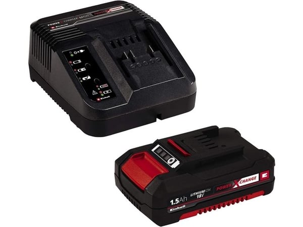 Einhell 4513914, Elektrisk skrutrekker, 18 V, Lithium-Ion (Li-Ion), 185 mm, 63 mm, 188 mm