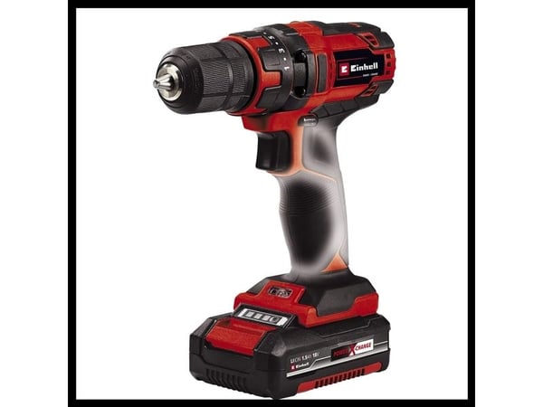 Einhell 4513914, Elektrisk skrutrekker, 18 V, Lithium-Ion (Li-Ion), 185 mm, 63 mm, 188 mm