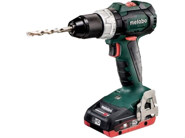 Metabo BS 18 LT BL 18 V 2 x 4 Ah batteridrevet drill-/skrutrekker