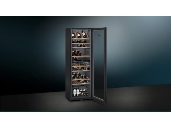 Siemens iQ500 KW36KATGA - Vinkjøler - bredde: 60 cm - dybde: 61 cm - høyde: 186 cm - 370 liter - Klasse G