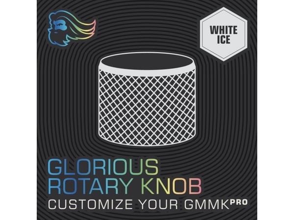 Glorious PC Gaming Race Rotary Knob, Tastaturknapp, 14,5 mm, 1,8 cm, Sølv