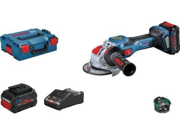 Bosch AKKUVINKELSLIBER GWX 18V-15SC 2X8A L-BOX