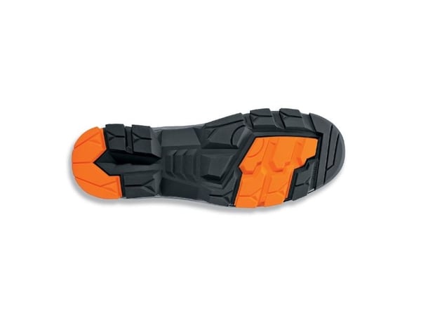 Uvex 65032, Unisex, Voksen, Vernestøvler, Oransje, Sort, ESD, S3, SRC, Lisselukking