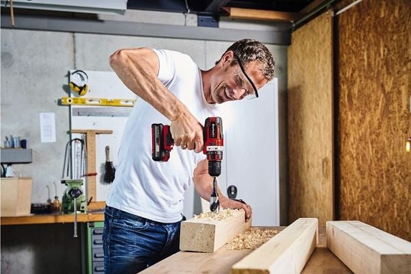 Einhell 4513939, Elektrisk skrutrekker, Rød, 18 V, Lithium-Ion (Li-Ion), 205 mm, 55 mm