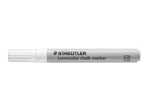 Staedtler Lumocolor, Blå, Rød, Hvit, Gult, Kule, Luktfri, 4 stykker