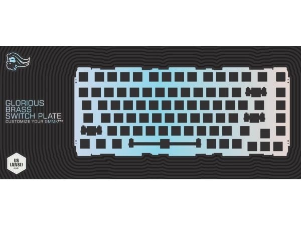 Glorious PC Gaming Race Switch Plate, Messinki, Kulta
