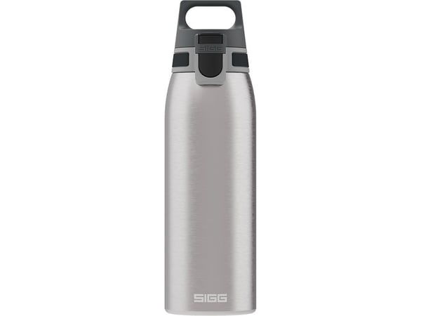 SIGG 8992.40, 1000 ml, Daglig forbruk, Børstet stål, Rustfritt stål, Voksen, Mann/kvinne