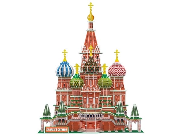 CubicFun ST. Basil’s Cathedral, 222 stykker, Bygninger, 7 år