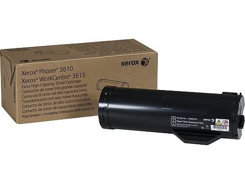 Xerox - Extra High Capacity - svart - original - tonerpatron - for Phaser 3610; WorkCentre 3615