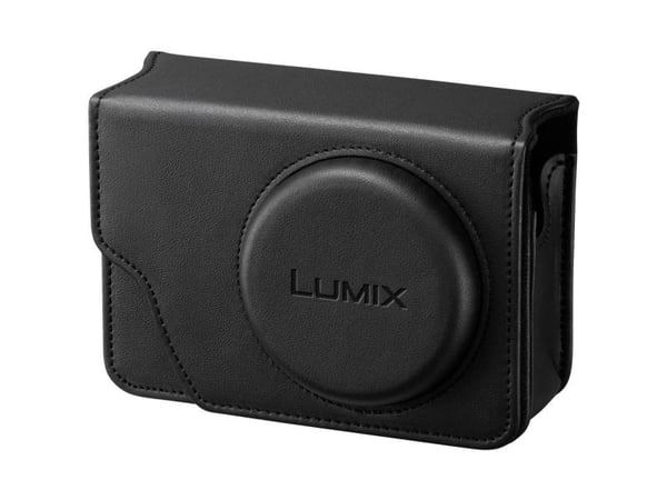 Panasonic DMW-PHS82XE1 Leather Case- black - Fits Lumix TZ101 & TZ81