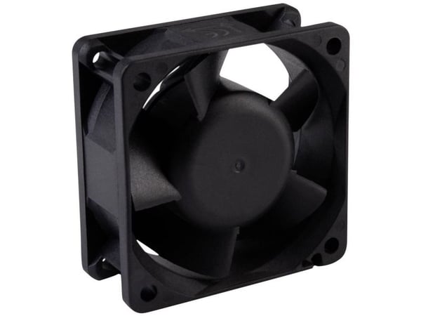 Wallair aksialvifte 12 V/DC 3,40 m³/h (L x B x H) 25 x 25 x 10 mm 20100301