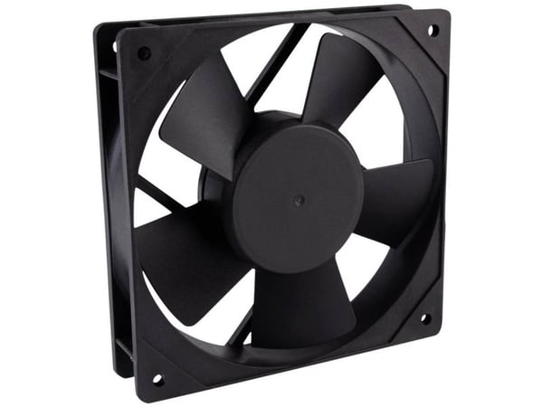 Wallair 20 100 309 aksialvifte 24 V/DC 69.7 m³/h 80 x 80 x 25 mm