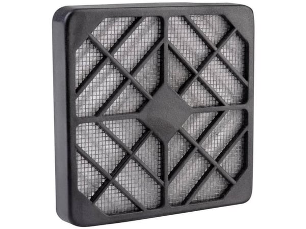 Wallair N40978 ventilasjonsgitter med filterinnsats (B x H) 9,2 cm x 9,2 cm