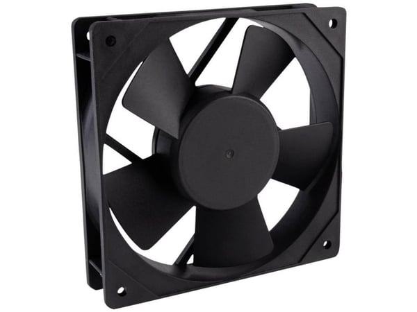 Wallair 20100305 aksialvifte 12 V/DC 69,7 m³/h 80x80x25 mm