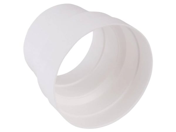 Wallair 20200151 ventilasjonssystem for flatkanal 125 overgangsstykke 100/125