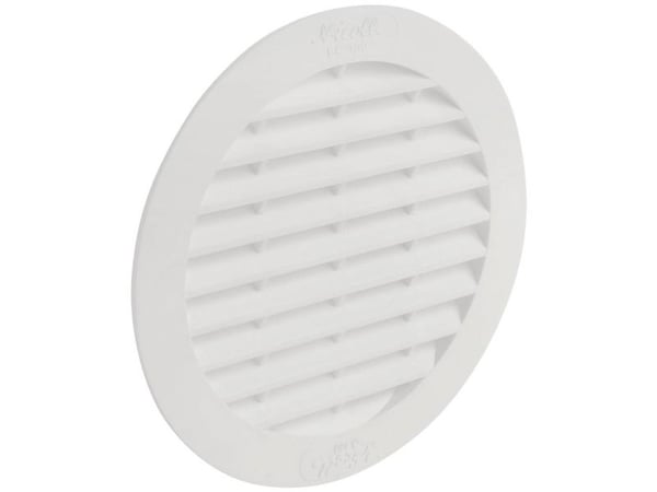 Wallair N32920 Udsugningsgitter Plastic Passer til rørdiameter: 10 cm