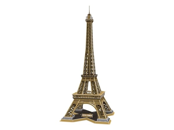 CubicFun Eiffel Tower, 80 stykker, Bygninger