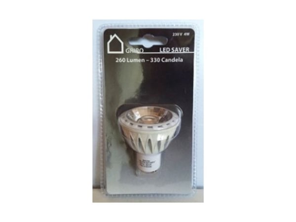 GRIPO LED-spot i aluminium GU10 4W/260Lm/40dg/30000h - 1654690