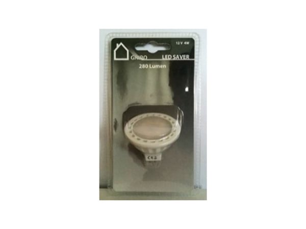 GRIPO LED-spot MR16 4W 280Lm 120dg 30000h - 1654694
