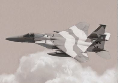 1:72 F-15C Eagle modellfly
