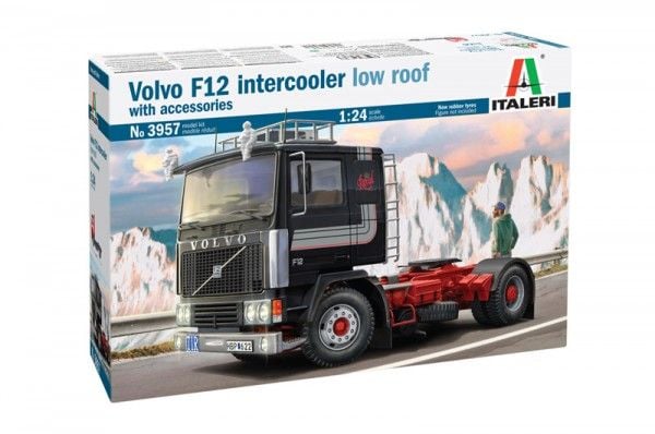 Italeri 3957 Volvo F-12 Intercooler Low Roof Truckmodel byggesæt 1:24 Italeri 3957 Volvo F-12 Intercooler Low Roof Truckmodel byggesæt 1:24