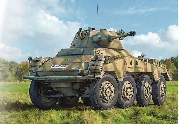 1:35 Sd.Kfz 234/2 Puma plastbyggsats