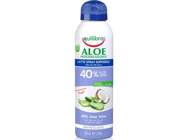 Equilibra Aloe aftersun lotion spray, 150 ml