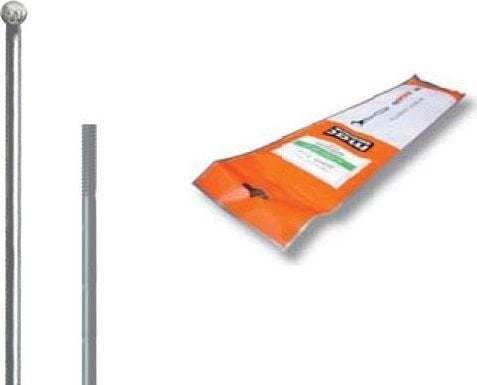 CN Spoke CNSPOKE MAC14 eiker i rustfritt stål 2.0-2.0-2.0, 266 mm, sølv, 72 stk