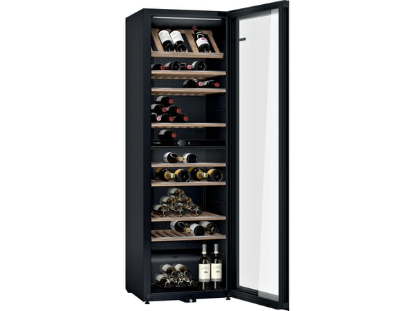 Bosch Serie | 6 KWK36ABGA - Vinkjøler - bredde: 60 cm - dybde: 61 cm - høyde: 186 cm - 370 liter - Klasse G