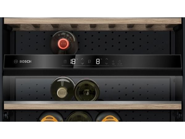 Bosch Serie | 6 KWK36ABGA - Vinkjøler - bredde: 60 cm - dybde: 61 cm - høyde: 186 cm - 370 liter - Klasse G