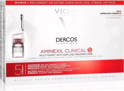 Vichy Dercos Women Aminexil Clinical 5 21x6 ml
